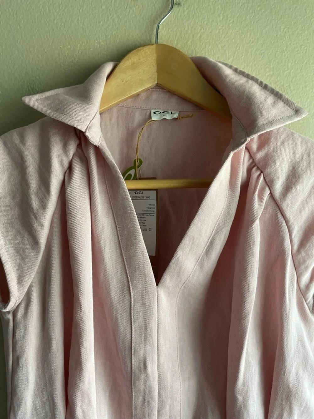 New OGL Women Pink Mid Dress Size XS - Picture 2 of 10